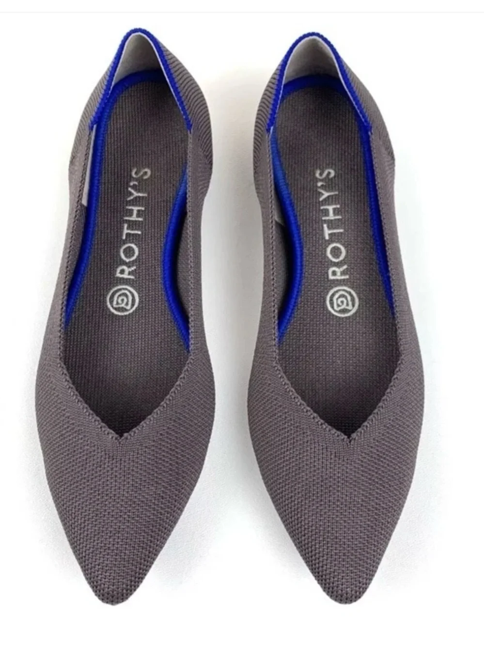 Rothy’s The Point Mink Dusty Purple Flats Women’s Retired Size 10.5 - Picture 2 of 9